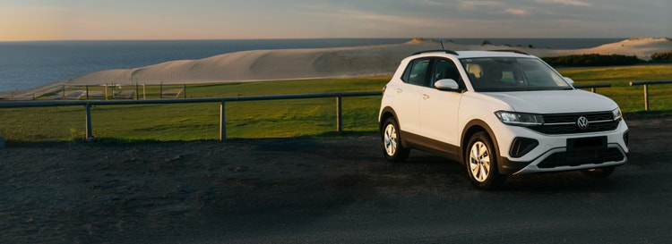 Novate a Volkswagen T-Cross 85TSI Life D31 Auto MY26 through Maxxia novated leasing today.