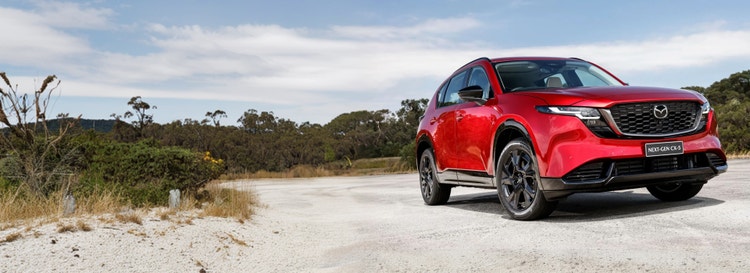 Novate a Mazda CX-5 G25 Evolve KM Series Auto i-ACTIV AWD through Maxxia novated leasing today.