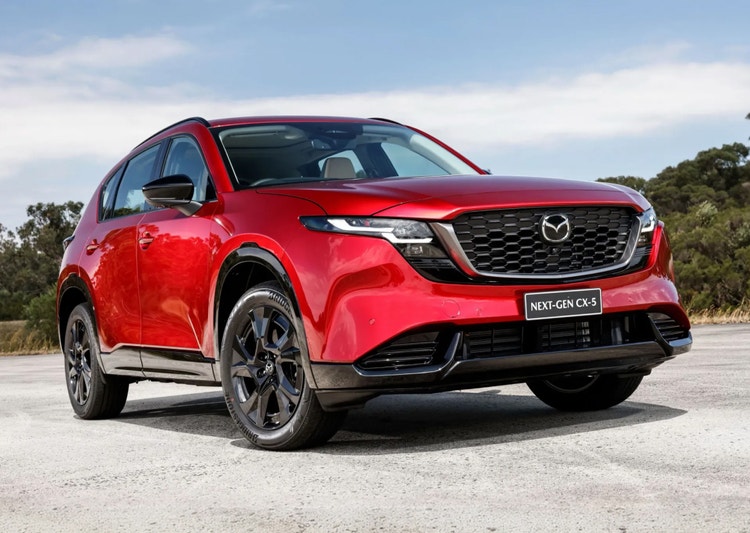 Novate a 2024 Mazda CX-5 G25 Evolve KM Series Auto i-ACTIV AWD through Maxxia novated leasing today.