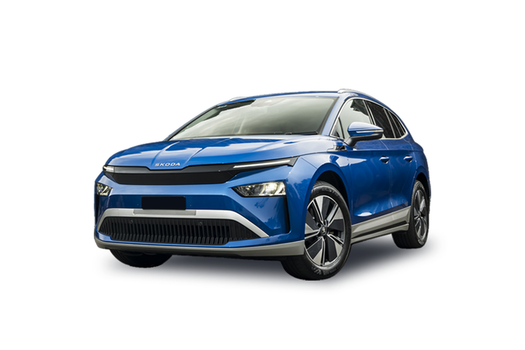 Skoda Enyaq front exterior view available for a novated lease in Australia with Maxxia.