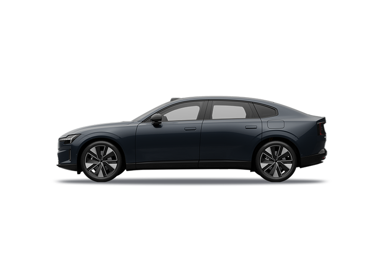 Volvo ES90 side exterior view available for a novated lease in Australia with Maxxia.