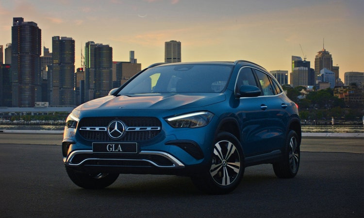 Mercedes-Benz GLA City edition available for a novated lease with Maxxia