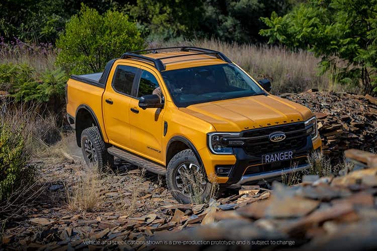 2023 Ford Ranger Wildtrak X offroad