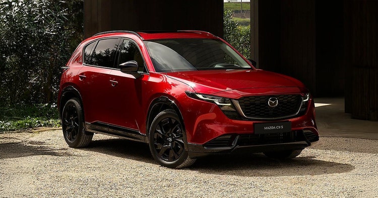 Mazda CX-5 front exterior view available on a novated lease through Maxxia in Australia.