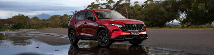 Mazda CX-5 front exterior view available on a novated lease through Maxxia in Australia.