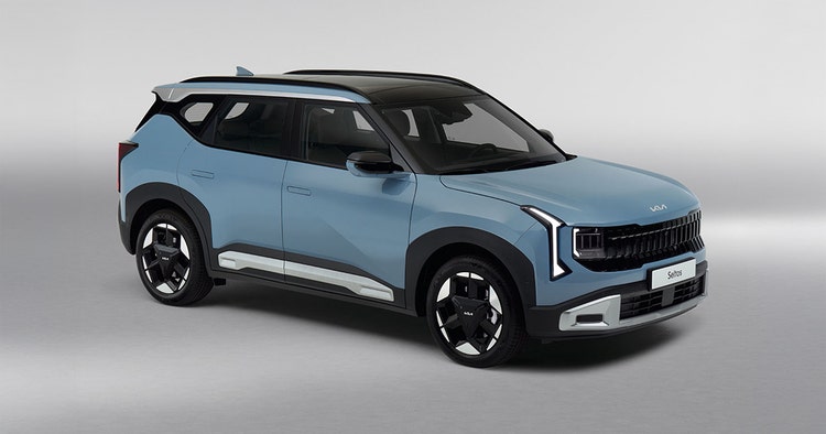 Kia Seltos front exterior view available on a novated lease through Maxxia in Australia.