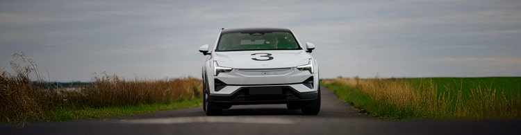 Polestar 3 on the road
