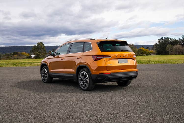 Skoda Karoq 2022 rear