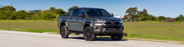 Toyota Hilux front exterior view. Contact Maxxia novated lease team today and novate a Toyota Hilux lease through Maxxia novated leasing.