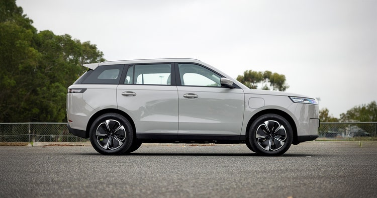 Toyota RAV4 rear exterior view available on a novated lease through Maxxia in Australia.
