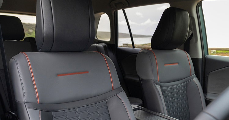 Toyota RAV4 interior cabin view available for a novated lease with Maxxia.