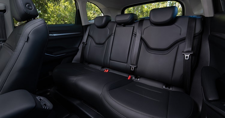 GWM Haval H6 interior back seat view. Contact Maxxia novated leasing team today and take on a GWM novated lease.