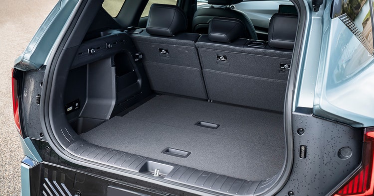 Kia EV5 Earth boots exterior view. Contact Maxxia novated lease team today and novate a Kia EV5 Earth lease through Maxxia.