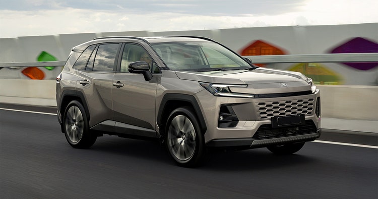 Toyota RAV4 front exterior view available for a novated leasing with Maxxia.