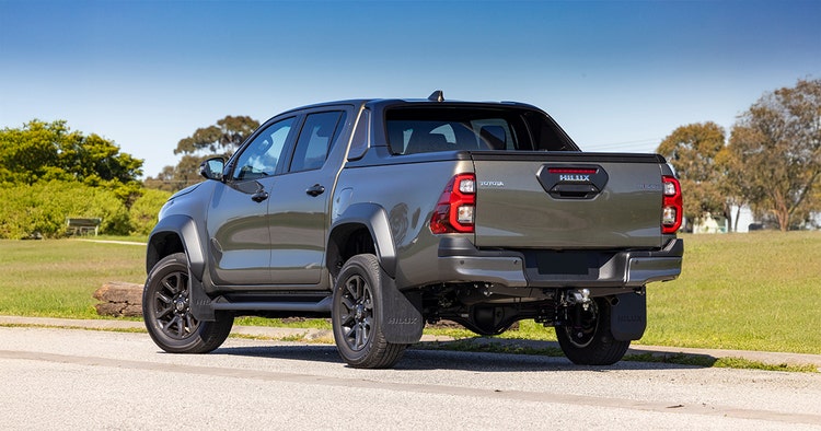 Toyota Hilux back exterior view. Contact Maxxia novated lease team today and novate a Toyota Hilux lease through Maxxia novated leasing.