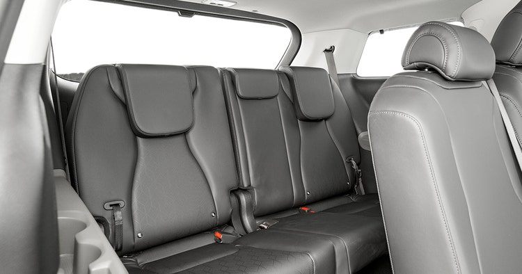 Kia Carnival third row back seat. Contact Maxxia novated lease team today and novate a Kia Carnival lease through Maxxia.