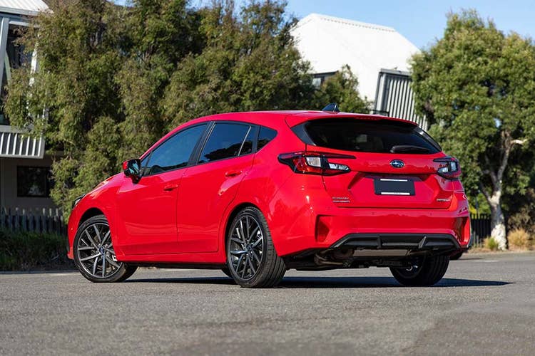 Subaru Impreza 2024 side view