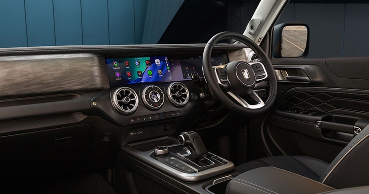 GWM Tank 300 interior dashboard view available for a novated leasing with Maxxia.