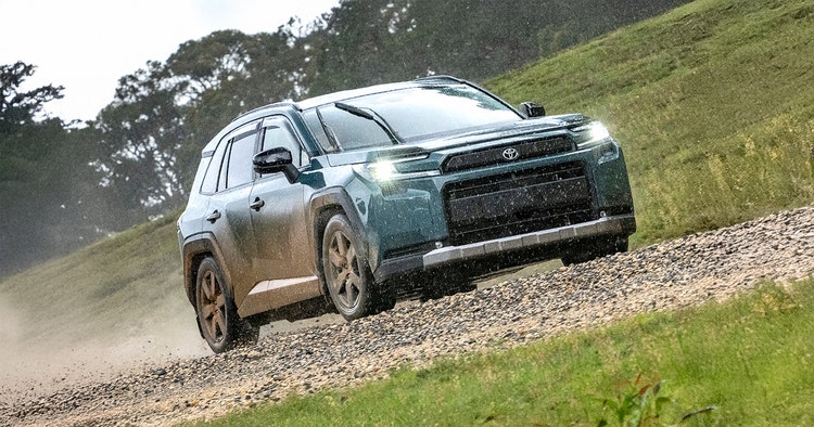 Toyota RAV4 exterior front view. Contact Maxxia novated lease team today for a Toyota RAV4 novated lease.