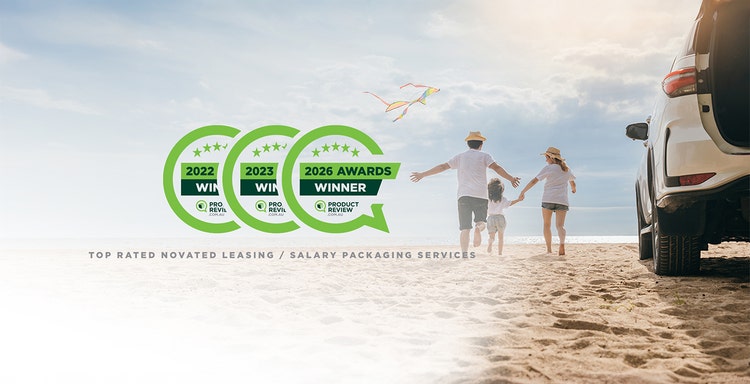 Maxxia has won a product review 2022, 2023 and 2026 top rated novated leasing and salary packaging service.