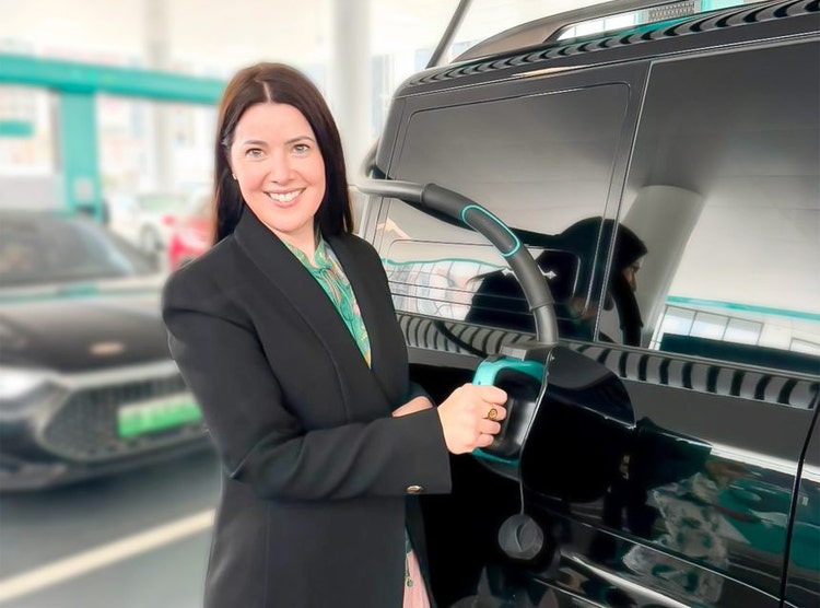 Maxxia CCO charging a BYD