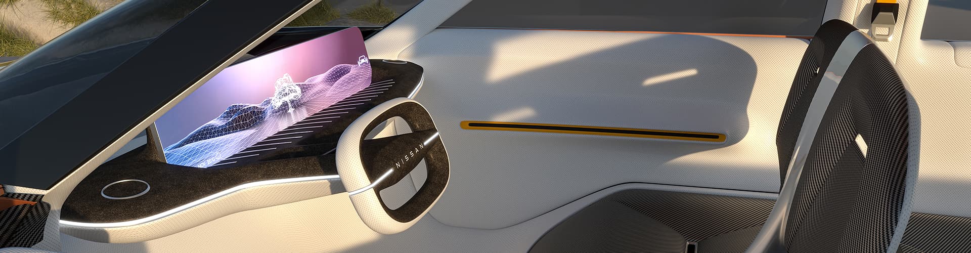 Nissan EVs 2030 modern interior