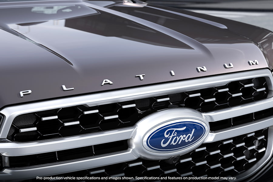 Ford Ranger Platinum badge