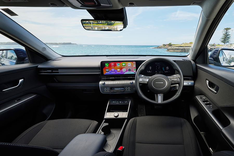 Hyundai Kona Hybrid 2023 dash