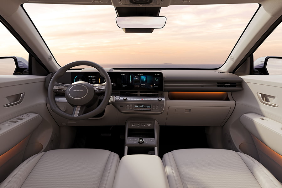 All-new Hyundai Kona interior