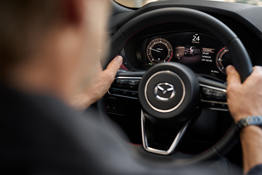 2024 Mazda CX-70 steering wheel