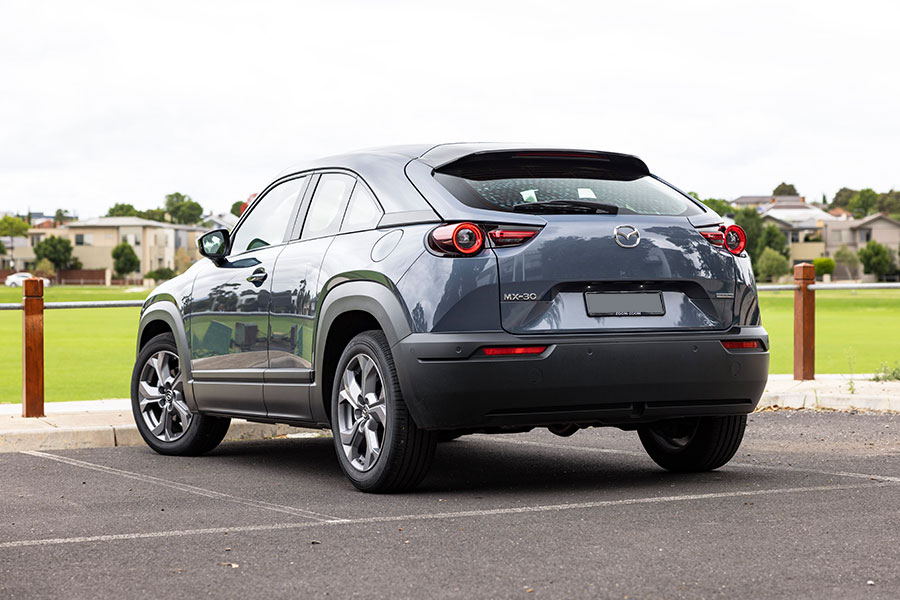 Mazda MX-30 M Hybrid 2022 rear