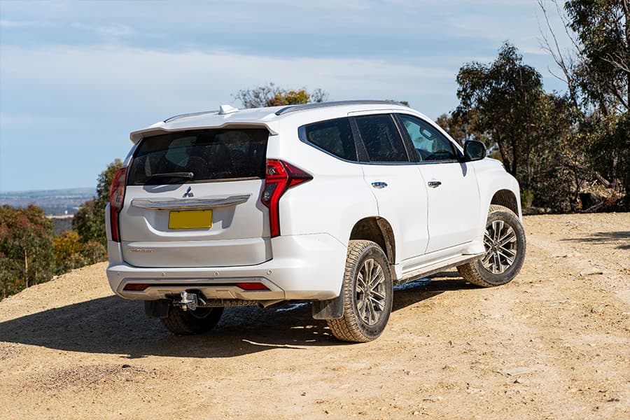 Mitsubishi Pajero Sport GLS on dirt