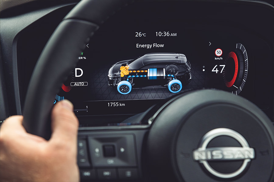 Nissan X-TRAIL e-POWER instruments