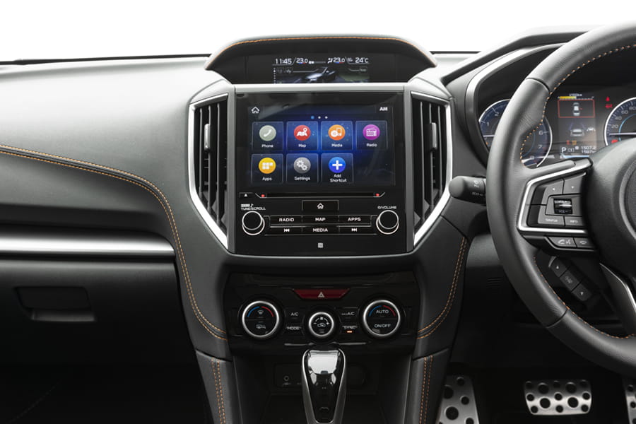 Subaru XV Hybrid S 2021 Review interior
