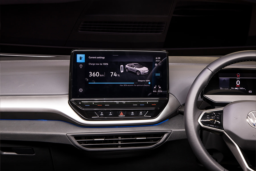 Volkswagen ID.4 infotainment 