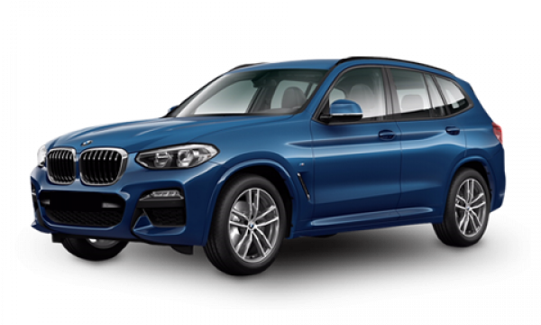 Blue BMW X3 car