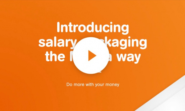 Click to play video salary packaging video