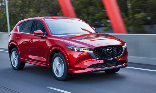 Red Mazda CX5