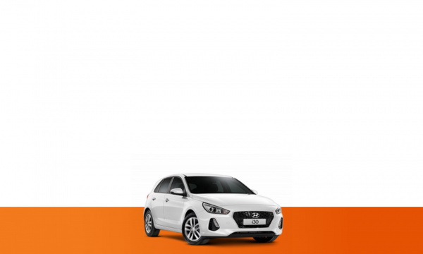 Hyundai i30 in Polar White