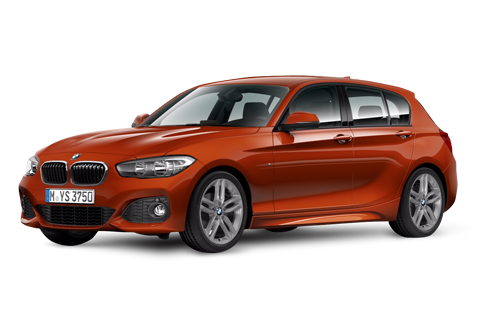 Red BMW 118i Vehicle