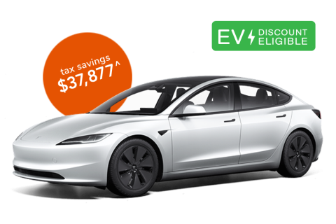 Novate a Tesla Model 3 Rear-Wheel Drive through Maxxia and you could potentially save on tax.