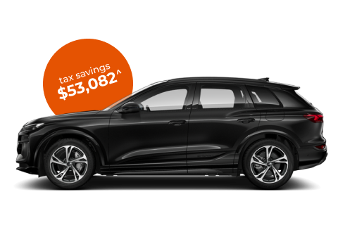 Audi Q6 e-tron Auto novated leasing through Maxxia today.