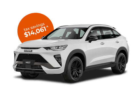 GWM Haval H6GT Ultra PHEV Auto 4WD novated leasing through Maxxia today.