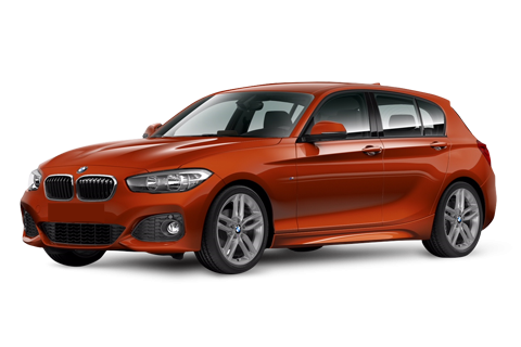 Red BMW 118i M Sports