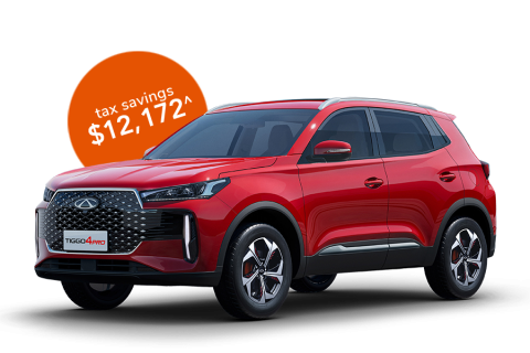 Novate a Chery OMODA E5 EX through Maxxia and you could save on tax.