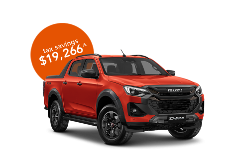 Novate a Isuzu D-MAX X-TERRAIN Auto 4x4 MY24 through Maxxia and you could save on tax.