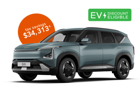 Novate a Kia EV5 Air Standard Range Auto MY25 through Maxxia and you could save on tax.