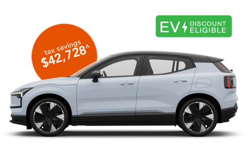 Novated a Volvo EX30 Twin Motor Performance Ultra Auto AWD MY25 through Maxxia and you could potentially save on tax.
