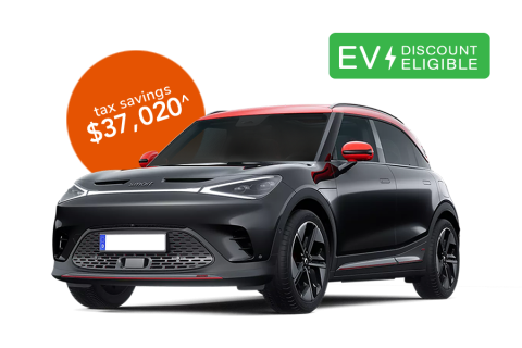 Novate a smart #1 Premium Auto through Maxxia and you could potentially save on tax.