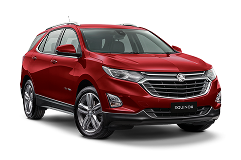 Red Holden Equinox LTZ